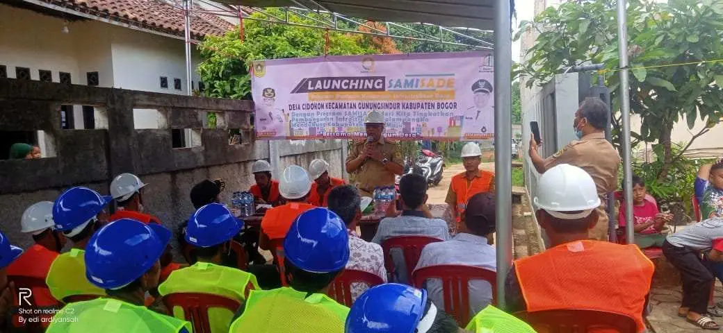 Launching Samisade Desa Cidokom Gunungsindur