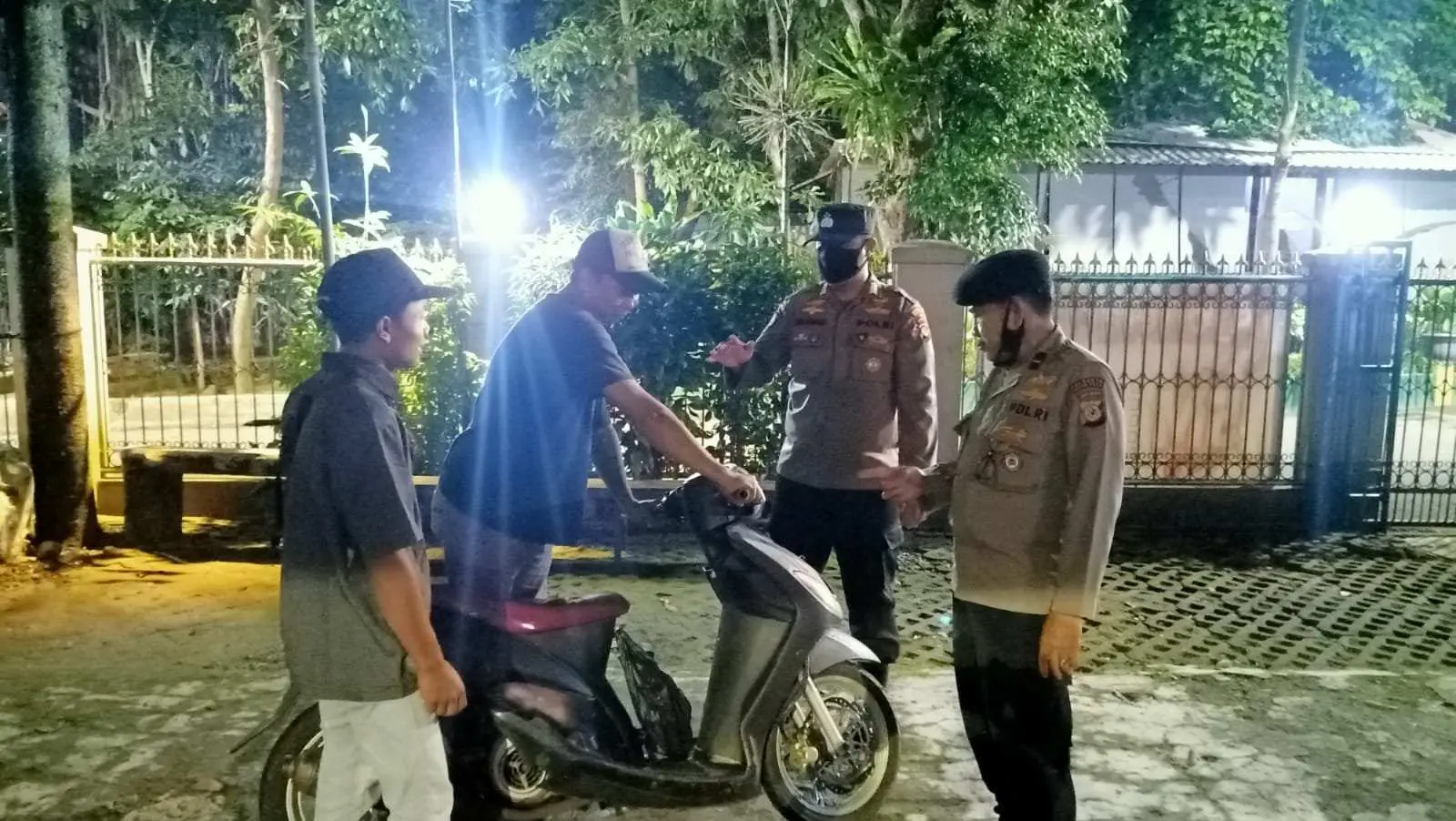 Polsek Tanah Sareal Lakukan Patroli  PPKM.Level 1, Ini Tujuannya