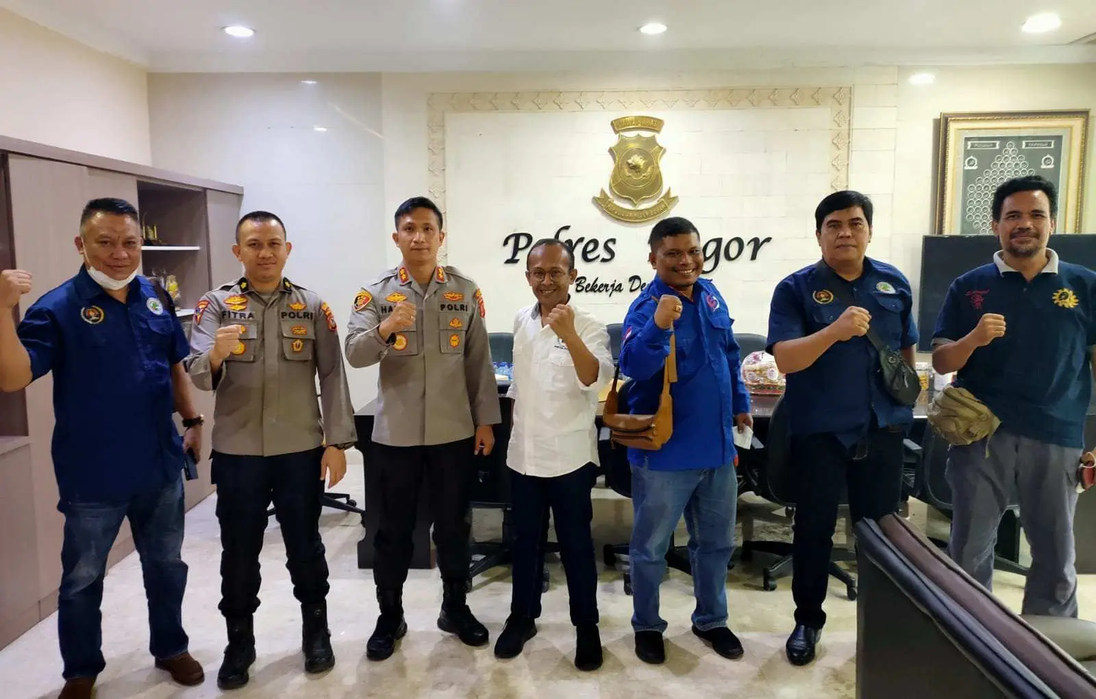 Polres Bogor Siap Dukung Konferensi ke-IV PWI Kabupaten Bogor