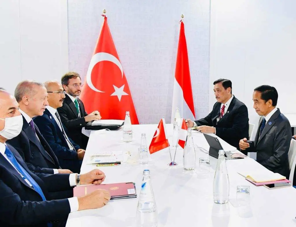 KTT G20, Jokowi Lakukan Pertemuan Bilateral dengan Erdogan
