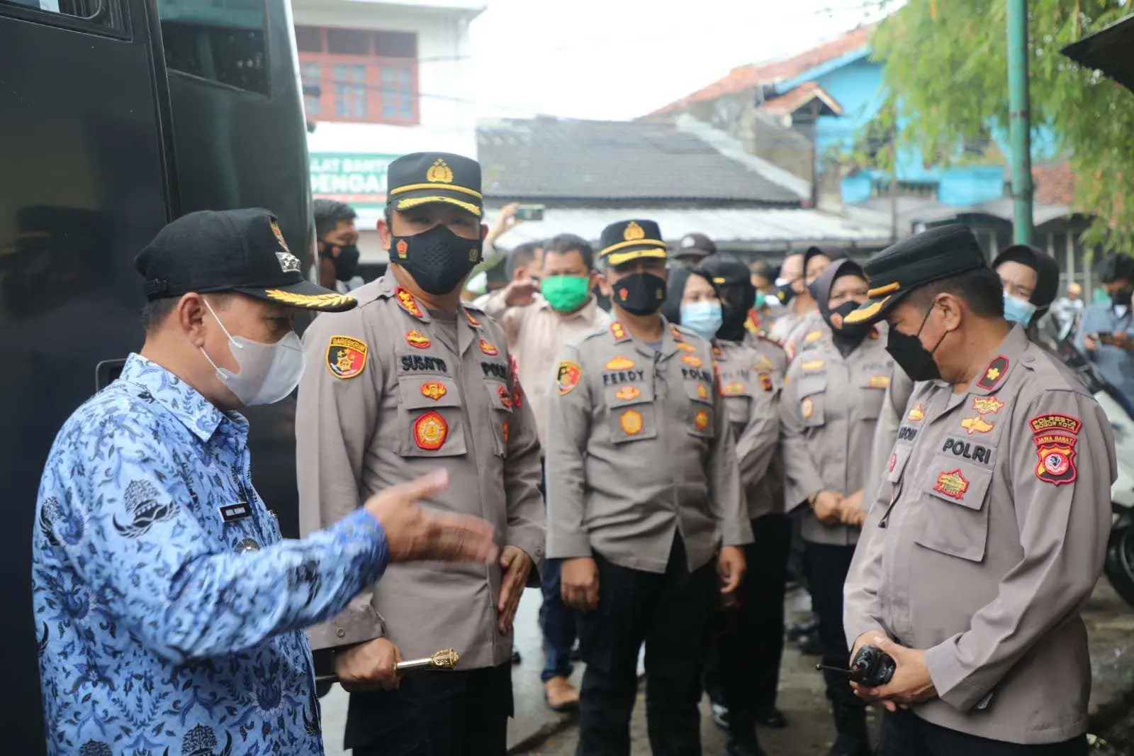 Kapolresta Bogor Resmikan Penggunaan Pos Singgah Kepolisian di Simpang Pancasan