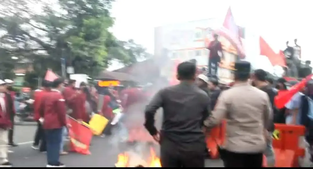 Oknum Sok Jagoan Nodai Aksi Mahasiswa GEMPPAR Terkait Mafia Aset di Kota Bogor