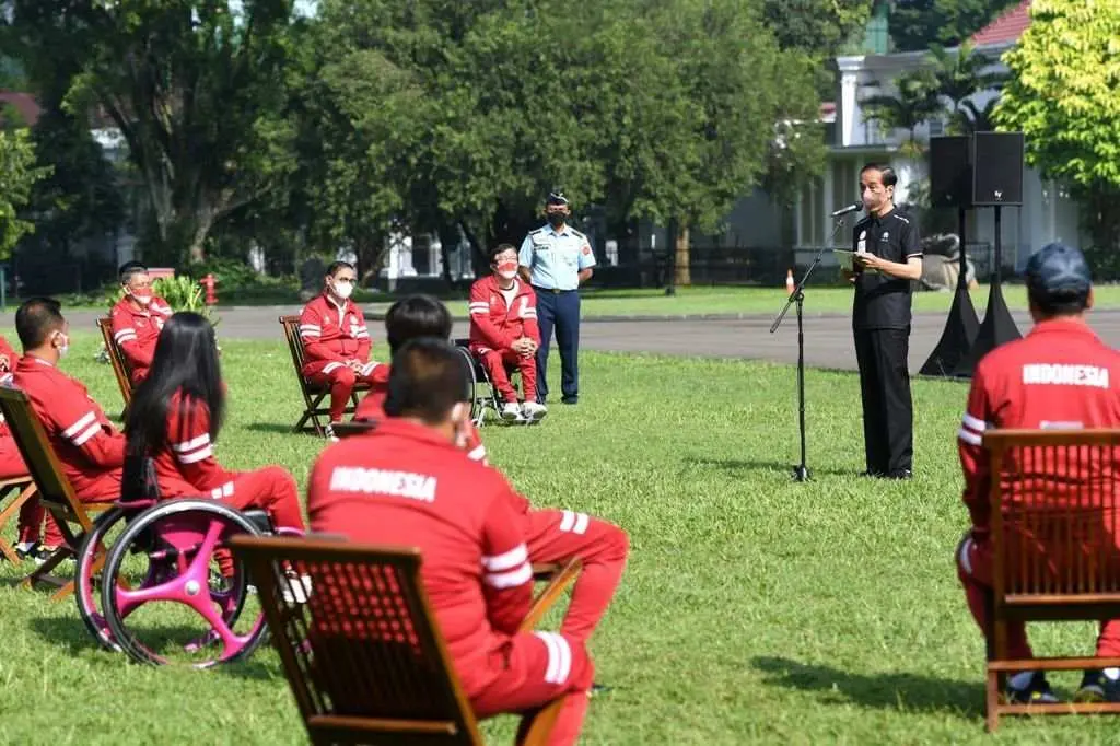 Presiden Apresiasi dan Beri Penghargaan Kepada Atlet Paralimpiade Tokyo 2020