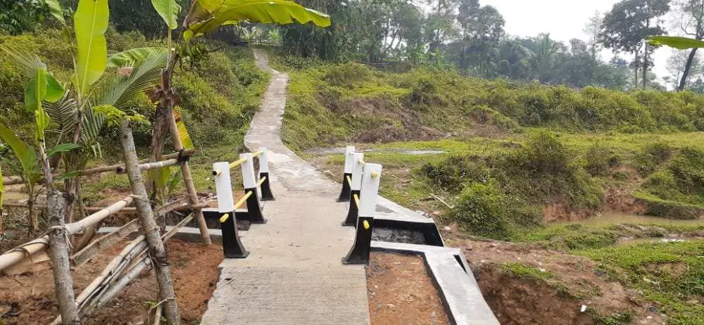 Pemdes Sukaluyu Alokasikan Dana Desa Di Tiga Titik Pembangunan