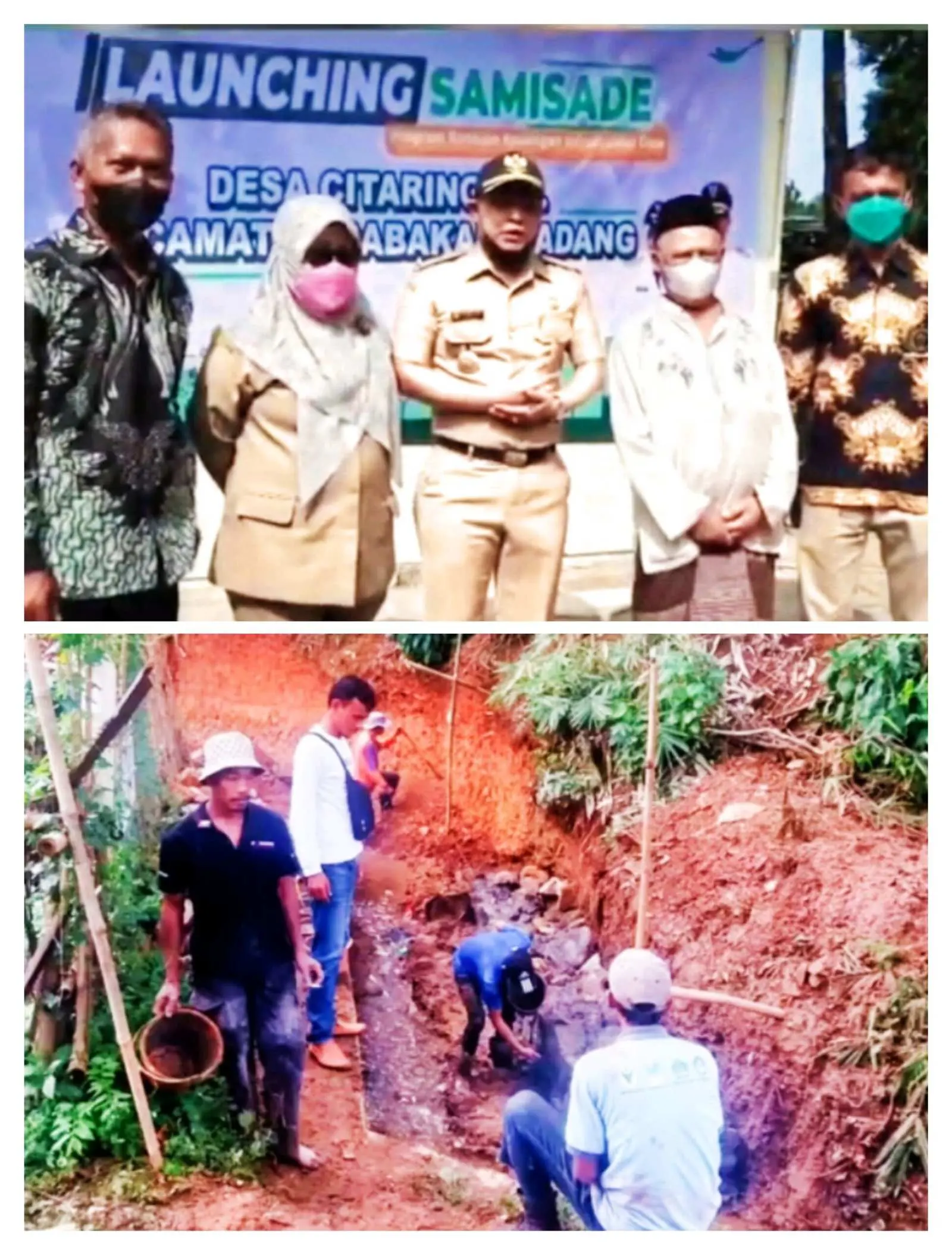 Realisasikan SAMISADE, Pemdes Citaringgul Bangun TPT di Tiga Titik