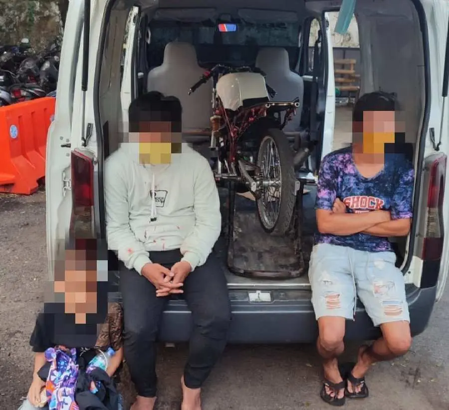 Polres Lebak Amankan Satu Unit Mobil Dan Motor Diduga Akan Melakukan Balap Liar