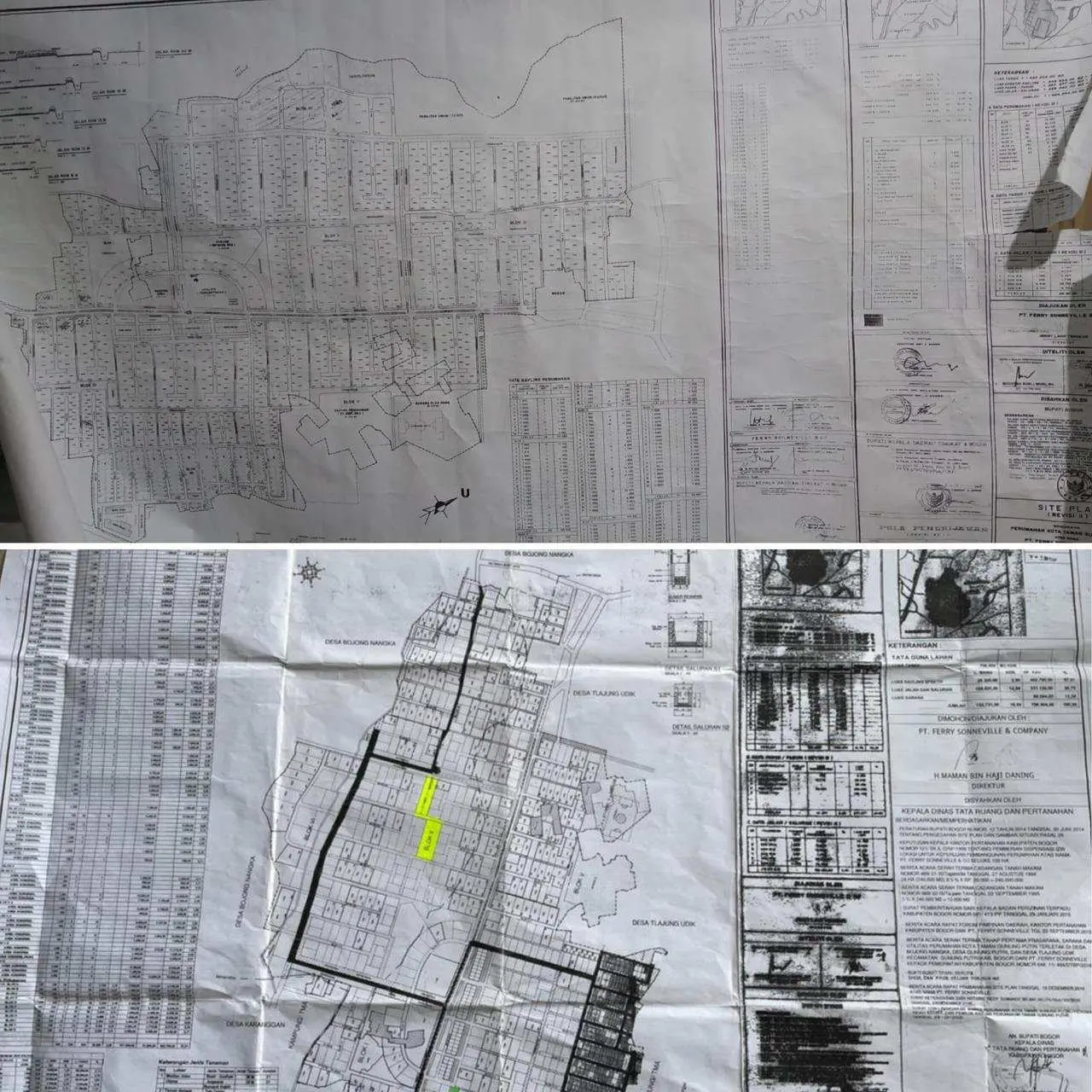 PT.Ferry Sonneville Diduga Gelapkan Lahan Fasos Fasum Milik Pemkab Bogor
