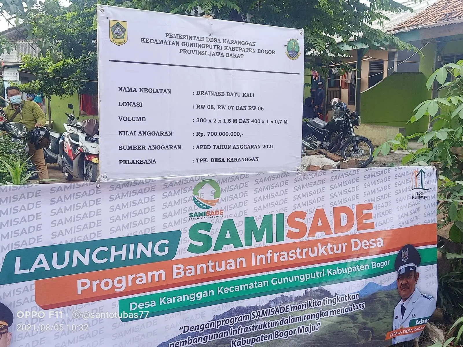 Dana Samisade Turun, Desa Karanggan Siap Realisasikan Bangun Drainase dan Betonisasi Jalan