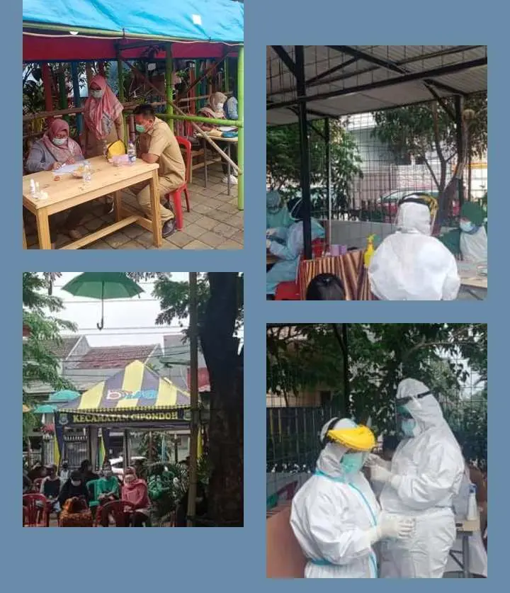 300 Warga Kelurahan Cipondoh Indah di Swab Antigen