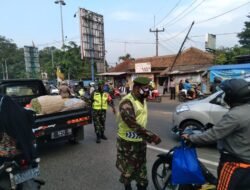 Apel Gabungan Koramil 0621-22/Parung Bersama Muspika Dilaksanakan Dengan Kondusif