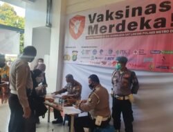 Memasuki Bulan Kemerdekaan Satpas SIM 1221 Gelar Vaksin Merdeka Untuk Masyarakat