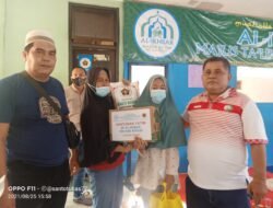 Peringati Tahun Baru Islam MT Al-Ikhbar PWI Kabupaten Bogor Santuni Anak Yatim Piatu