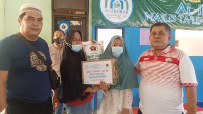 Peringati Tahun Baru Islam MT Al-Ikhbar PWI Kabupaten Bogor Santuni Anak Yatim Piatu