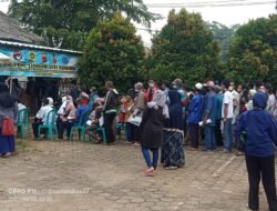 Pelanggaran Prokes di Kelurahan Nanggewer diduga Akibat Minimnya Koordinasi Bank Penyalur dengan Pihak Kelurahan