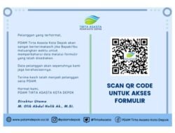 PDAM Kota Depok Lakukan Bercode Dalam Era Digital