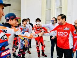 Presiden Jokowi Terima Kunjungan Para Pembalap MotoGP 2022 Seri Mandalika