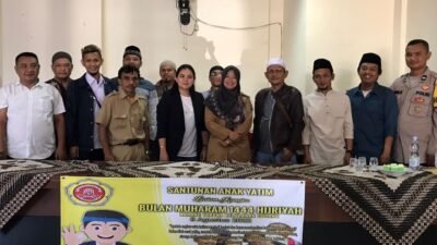 Karang Taruna Kelurahan Gudang Gelar Santunan Anak Yatim