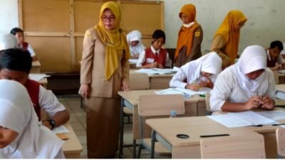 Ujian Sekolah Tingkat Sekolah Dasar  SDN Pabuaran 05 , SDN Cikaret 01 