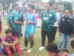 Menang 2-1 Kesebelasan Desa Cipicung Singkirkan Kesebelasan Tanjungsari di Turnamen Danramil Cup