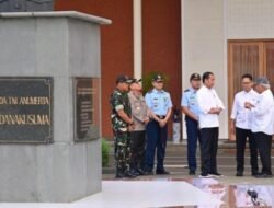 Didampingi Ibu Iriana Presiden Joko Widodo Melakukan Kunjungan Kerja Ke Provinsi Sulawesi Selatan