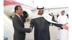 Presiden Jokowi Disambut Presiden MBZ  Zayed Abu Dhabi