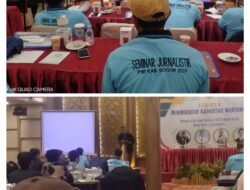 Seminar peningkatan Kapasitas Wartawan PWI Kabupaten Bogor.