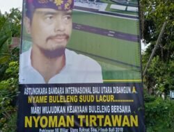 Injury Time, Tokoh Potensial Nyoman Tirtawan Berharap Dapat Rekomendasi di Pilbup Buleleng Bali