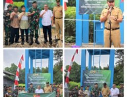 Danyon Bekang 1 Kostrad Bersama Pemkab Bogor  Sukseskan Program KASAD Manunggal Air Tahun  2024