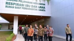 Gedung Respirasi Kesehatan Ibu dan Anak RS Persahabatan Diresmikan Presiden Jokowi