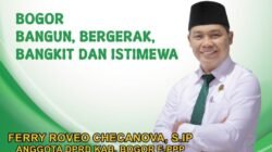 Ketua Komisi II DPRD Kabupaten Bogor, Ferry Roveo Cechanova. (Photo/dok)