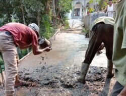 Realisasikan DD Tahap 2, TPK Desa Ciburuy Optimalkan Kualitas Infrastruktur dan Swadaya Masyarakat